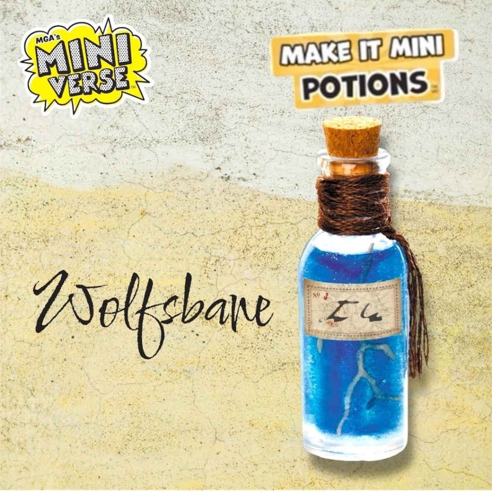 Miniverse Make It Mini Harty Potter Wolfsbane Potion Bottle